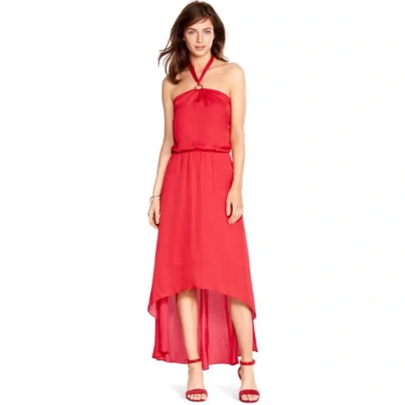 White House Black Market Halter High-Low Dress Size or 10